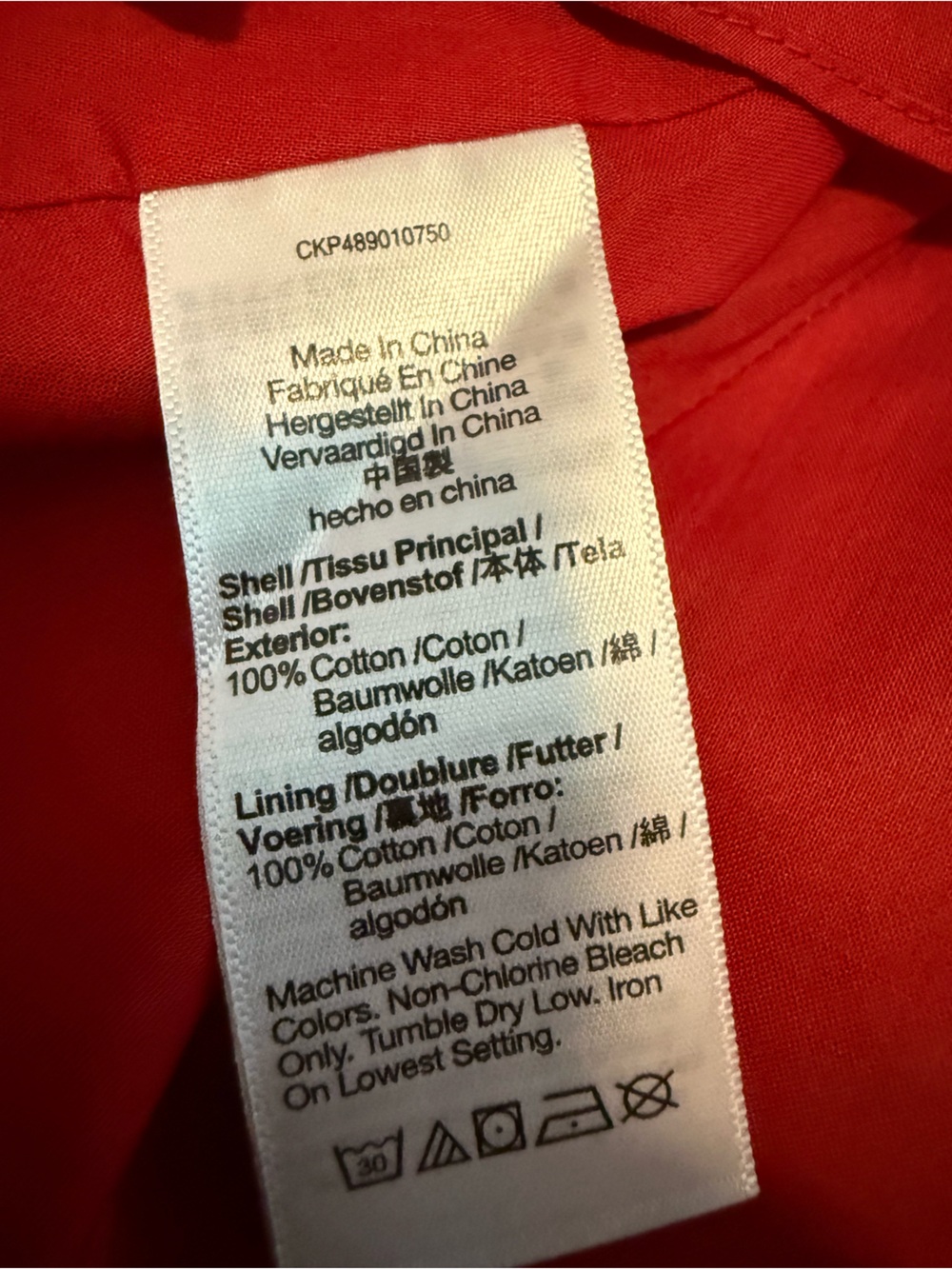 Madewell Square-Neck Tank Dress in Floral Red and White Size 2 - Picture 7 of 7